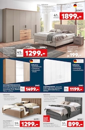 porta Möbel Bett im Prospekt 