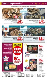 Huîtres Angebote im Prospekt "Super U" von Super U Huîtres Angebote im Prospekt "Super U" von Super U auf Seite 20