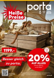 Aktueller porta Möbel Möbel & Einrichtung Prospekt in Borgholzhausen und Umgebung, "Besser gleich zu porta." mit 16 Seiten, 29.06.2025 - 12.07.2025