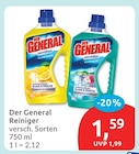 Reiniger von Der General für 1,59 € bei budni im Angebot Reiniger von Der General im aktuellen budni Prospekt
