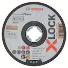 Disques à tronçonner inox 125 x 1 mm X-Lock - BOSCH en promo chez Screwfix Amiens à 9,59 €