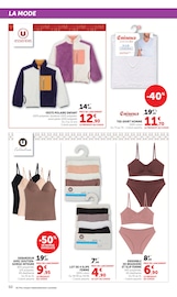 Promos Soutien-Gorge dans le catalogue "L'ANNIVERSAIRE GAGNANT DES MAGASINS U" de Hyper U Soutien-Gorge en promo dans le catalogue Hyper U à la page 50