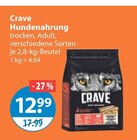 Hundennahrung im V-Markt Prospekt Hundennahrung von Crave im aktuellen V-Markt Prospekt für 12,99 €