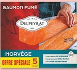 LE SAUMON FUMÉ NORVÈGE - DELPÉYRAT dans le catalogue Netto