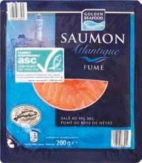 Aldi Compans - TRANCHES DE SAUMON FUMÉ Promo TRANCHES DE SAUMON FUMÉ dans le catalogue Aldi "Le bio: pour la saveur des fruits ou la vertu des cultures ?" à Compans