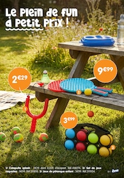 Prix et réduction Pétanque dans le prospectus B&M en cours Offre Pétanque dans le catalogue B&M du moment à la page 13