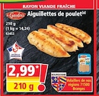 Aiguillettes de poulet à Norma dans Wolfisheim