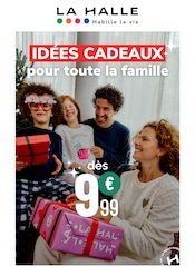 Champagne Angebote im Prospekt "IDÉES CADEAUX pour toute la famille" von La Halle Champagne Angebote im Prospekt "IDÉES CADEAUX pour toute la famille" von La Halle auf Seite 1