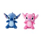 Peluche 17 cm Stitch ou Angel - DISNEY - Carrefour Market à Metz Peluche 17 cm Stitch ou Angel - DISNEY en promo chez Carrefour Market Metz à 9,99 €