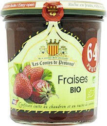 Casino Supermarchés L'Isle-Adam - Confiture de fraises Bio Promo Confiture de fraises Bio dans le catalogue Casino Supermarchés "Le mois Casinomania" à L'Isle-Adam