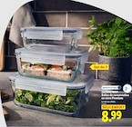 Boîtes de conservation en verre Premium - SILVERCREST - Lidl à Vénissieux Boîtes de conservation en verre Premium - SILVERCREST en promo chez Lidl Vénissieux à 8,99 €