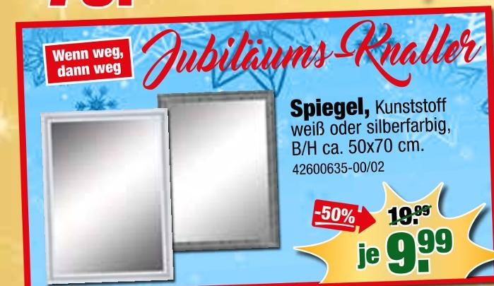 tejo's SB Lagerkauf Aschersleben - Spiegel Spiegel Angebot bei tejo's SB Lagerkauf Aschersleben im Prospekt 21 Jahre tejo's SB Lagerkauf