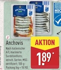 Anchovis Angebote bei ALDI Nord Remscheid für 1,89 €