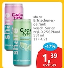 Coco Lyte Limette-Geschmack von share im aktuellen budni Prospekt