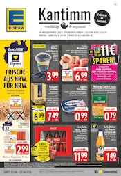 Aktueller EDEKA Prospekt mit Cola, "Aktuelle Angebote", Seite 1