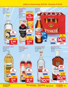 Bacardi im aktuellen Netto Marken-Discount Prospekt (Chemnitz) Bacardi im Netto Marken-Discount Prospekt "Aktuelle Angebote" mit 71 Seiten (Chemnitz)