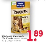 Kausnack für Hunde im Angebot bei E center in Mannheim Kausnack für Hunde Angebote von Vitakraft bei E center Mannheim für 1,89 €