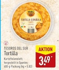 Tortilla im Angebot bei ALDI Nord in Hildesheim Tortilla Angebote von TESOROS DEL SUR bei ALDI Nord Hildesheim für 3,49 €