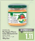 My Veggie Pflanzlicher Brotaufstrich von EDEKA Bio im aktuellen E center Prospekt