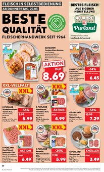 Schwamm im Kaufland Prospekt "Aktuelle Angebote" mit 50 Seiten (Nürnberg)