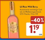 Wild Berry von Lil Rose im aktuellen ALDI SÜD Prospekt für 1,19 €