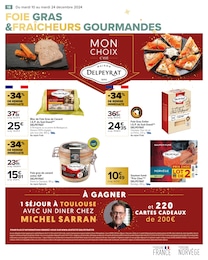 Offre Bloc De Foie Gras De Canard dans le catalogue Carrefour du moment à la page 24