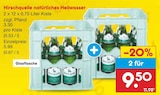 Aktuelles natürliches Heilwasser Angebot bei Netto Marken-Discount in Mainz ab 9,50 €