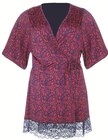 LE KIMONO MICRO DENTELLE - Seduccia Plus - Stokomani à Pontault-Combault LE KIMONO MICRO DENTELLE - Seduccia Plus en promo chez Stokomani Pontault-Combault à 17,99 €