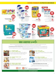 Prix et réduction Culottes Bébé Couches dans le prospectus Super U en cours Offre Culottes Bébé Couches dans le catalogue Super U du moment à la page 13
