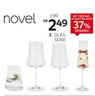 Trinkglas Angebote von Novel bei XXXLutz Möbelhäuser Bergheim für 2,49 €
