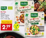 Bio Tofu Angebote von BioBio bei Netto Marken-Discount Gelsenkirchen für 2,29 €