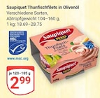 Thunfischfilets in Olivenöl Angebote von Saupiquet bei GLOBUS Halle für 2,99 €