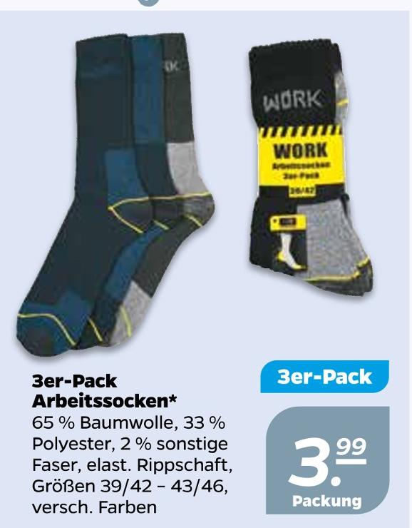 NETTO mit dem Scottie Stößen - Arbeitssocken Arbeitssocken Angebot bei NETTO mit dem Scottie Stößen im Prospekt Günstig. Besser. Für Dich.