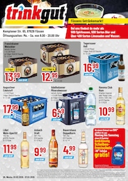 Trinkgut Prospekt "Aktuelle Angebote" für Füssen, 4 Seiten, 02.02.2026 - 07.02.2026 Trinkgut Prospekt "Aktuelle Angebote" für Füssen, 4 Seiten, 02.02.2026 - 07.02.2026