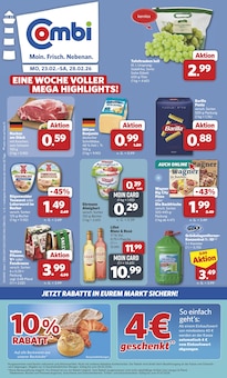 combi Prospekt Markt - Angebote mit 32 Seiten