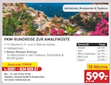 PKW-Rundreise zur Amalfiküste von NETTO-REISEN im aktuellen Netto Marken-Discount Prospekt