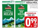 Haltbare Berg und Alpen Milch von Berchtesgadener Land im aktuellen EDEKA Prospekt für 0,99 €