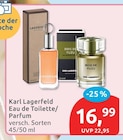 Aktuelles Eau de Toilette/Parfum Angebot bei budni in Berlin ab 16,99 €