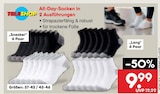 All-Day-Socken in 2 Ausführungen im aktuellen Prospekt bei Netto Marken-Discount in Siegsdorf