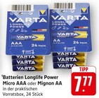 Longlife Power Micro AAA bei E center im Mössingen Prospekt für 7,77 €