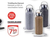 Trinkflasche Diamant Angebote von Fackelmann bei GLOBUS Altenburg für 7,99 €