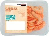Promo Gambas cuites ASC à 4,79 € dans le catalogue Intermarché Express à Vauréal
