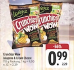 EDEKA Memmelsdorf - Crunchips Wow Jalapeno & Cream Cheese Angebot im Prospekt Crunchips Wow Jalapeno & Cream Cheese bei EDEKA im Memmelsdorf Prospekt für 0,99 €