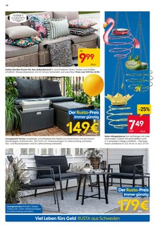 Sofa im Rusta Prospekt "Viele Schnäppchenpreise" mit 20 Seiten (Jena)