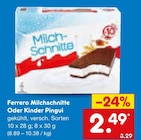Milchschnitte im Angebot bei Netto Marken-Discount in Neunkirchen Milchschnitte Angebote von Ferrero bei Netto Marken-Discount Neunkirchen für 2,49 €