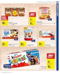 Offre Kinder dans le catalogue Carrefour Market du moment à la page 39