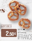 Supermarchés Match Wissembourg - Promo Bretzel Promo Bretzel à 2,50 € dans le catalogue Supermarchés Match à Wissembourg