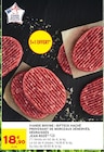 Viande bovine : bifteck haché provenant de morceaux dénervés, dégraissés - JEAN ROZÉ dans le catalogue Intermarché Hyper