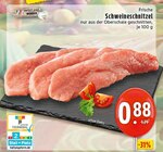 Frische Schweineschnitzel im Angebot bei E center in Koblenz Frische Schweineschnitzel Angebote von meinLand EDEKA bei E center Koblenz für 0,88 €