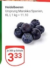 GLOBUS Eschborn - Heidelbeeren Angebot im Prospekt Heidelbeeren bei GLOBUS im Eschborn Prospekt für 3,33 €